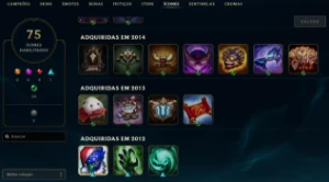 Conta League of Legends Full Acesso - 78 Champs e 13 Skins LOL