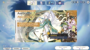 6 cinco estrelas + 60 Destinos + Garantido | AR 55 - Genshin Impact