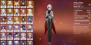 8 cinco estrelas | AR 56 - Genshin Impact