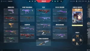 Conta Valorant com passe + vandal sublime + rank gold 2
