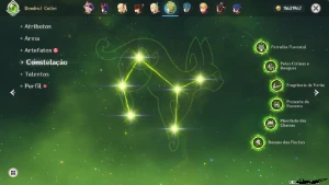 Genshin Impact Dehya+Bis, Ayaka e Baculo das areias escarlat
