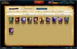 Conta LOL, nunca foi jogado ranked, LV 30 - 11 CHAMPS. - League of Legends