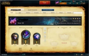 Conta LOL, nunca foi jogado ranked, LV 30 - 11 CHAMPS. - League of Legends