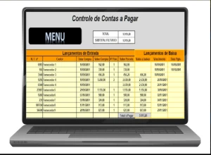 Planilha Excel Contas A Pagar E Receber - Outros