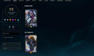 Conta de LOL Silver quase todos os campeoes e jinx exalted - League of Legends