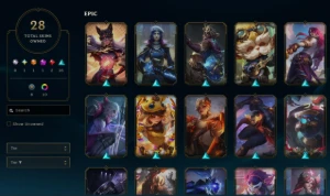 Conta de LOL Silver quase todos os campeoes e jinx exalted - League of Legends