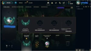Conta nível 30 no elo que quiser (escolha sua skin) 🔥 - League of Legends LOL