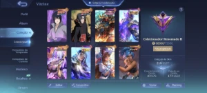 🔥 Conta Mobile Legends Com Skin Do Sasuke, Itachi E Mais