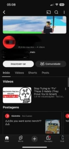 [Melhor Preço]Conta Youtube 2020 Com 81K De Seguidores Mais - Redes Sociais