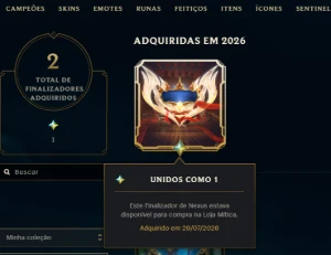 Contas   Conta Colecionador | Itens Exclusivos - League of Legends LOL