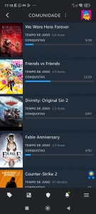 Conta Steam vários jogos