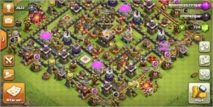 Clash of clans cv 11 quase full