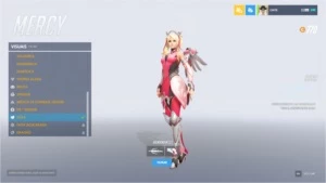 Conta Overwatch com Pink Mercy - Blizzard