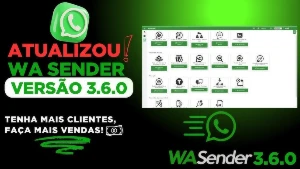 Wa Sender V3.6 + Gerador De Licenças + Brindes Exclusivos! - Outros