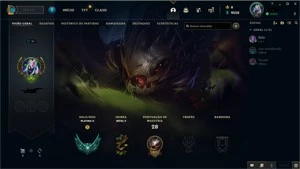 CONTA LOL , PLATINA 2 COM TODAS INFORMAÇÕES ! - League of Legends