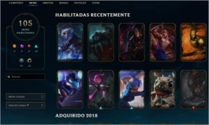 Conta de league of legends LOL