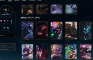 Conta de league of legends LOL