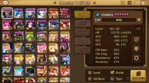 Summoners Wars Global Lvl50 Com Mookwol + 9 Nat 5*