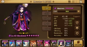 Summoners Wars Global Lvl50 Com Mookwol + 9 Nat 5*