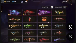 Conta free fire - Premium