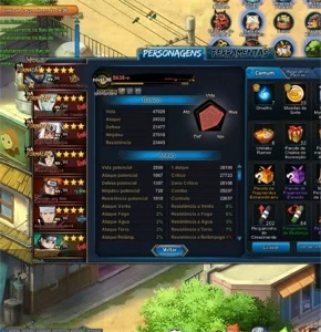 conta naruto online 577k fc - Steam