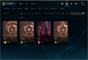 CONTA LOL GOLD - League of Legends