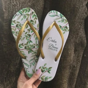 Chinelos Personalizados para Festa — Kit 20 Pares