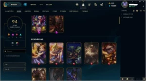 Conta LoL main barata - League of Legends