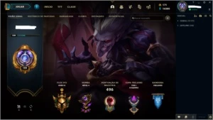 Conta LoL main barata - League of Legends