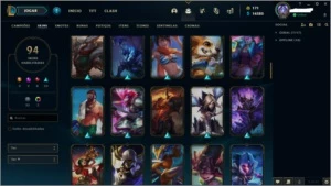 Conta LoL main barata - League of Legends
