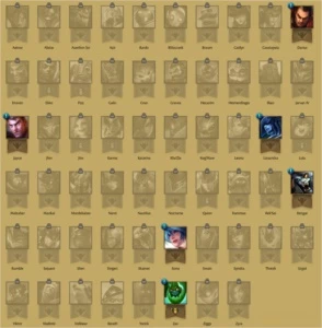 Conta Platina Season 5 e atual! 72 champs, 15 skins e 11pags - League of Legends LOL