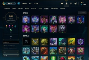 Conta ouro 4 com 23 Champs e 2 Skins - League of Legends LOL