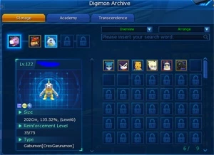 Conta DMO forte AOX 19500 AT 5000 HT - Digimon Masters Online