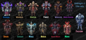 RUSH PVP 1800/2100 Set Elite + Gear PVP