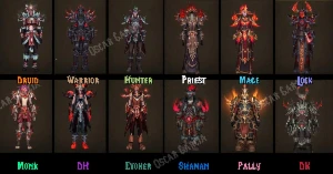 RUSH PVP 1800/2100 Set Elite + Gear PVP