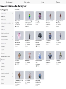 Korblox conta feminina 50k gastos - Roblox