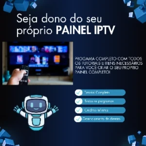 Painel para gerenciar iptv com 10 creditos - Outros