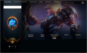 CONTA LOL SKIN'S, BORDA OURO, BOA PARA SMURF - League of Legends