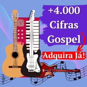 Pack de Cifras Gospel Evangélicas – Mais de 4.000 Cifras