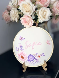 Decoração do quarto do bebê - Artesanato e Personalizados