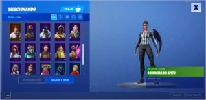 Conta fortnite com Ikonik S4 nao completa
