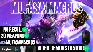 Macro - Apex Legends No Recoil - Mouses Logitech(Lifetime)