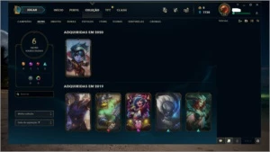 Conta league of legends Mestre LOL