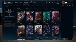 Conta league of legends Mestre LOL