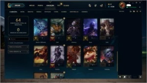 Conta league of legends Mestre LOL