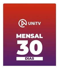 Unitv Recarga Mensal 30 Dias - Gift Card - ORIGINAL 