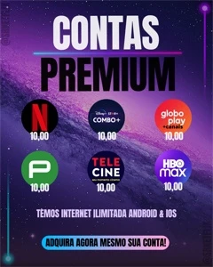 CONTAS PREMIUM - Assinaturas e Premium