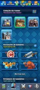 Conta Top 10 Evoluções + 3 Cartas Elites [4586 Gemas] - Clash Royale