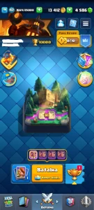 Conta Top 10 Evoluções + 3 Cartas Elites [4586 Gemas] - Clash Royale