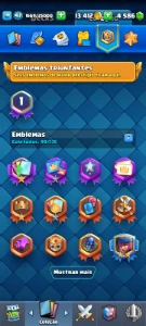 Conta Top 10 Evoluções + 3 Cartas Elites [4586 Gemas] - Clash Royale